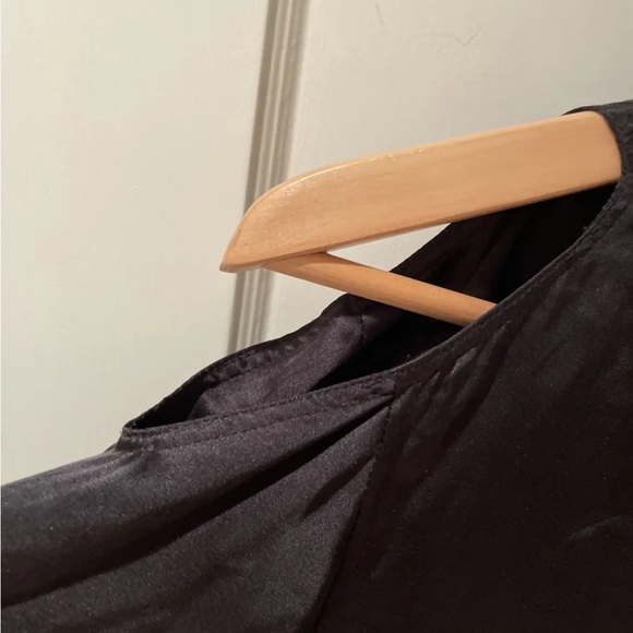 Rta open cold  shoulder jester bomber silk jacket size small - Picture 6 of 8